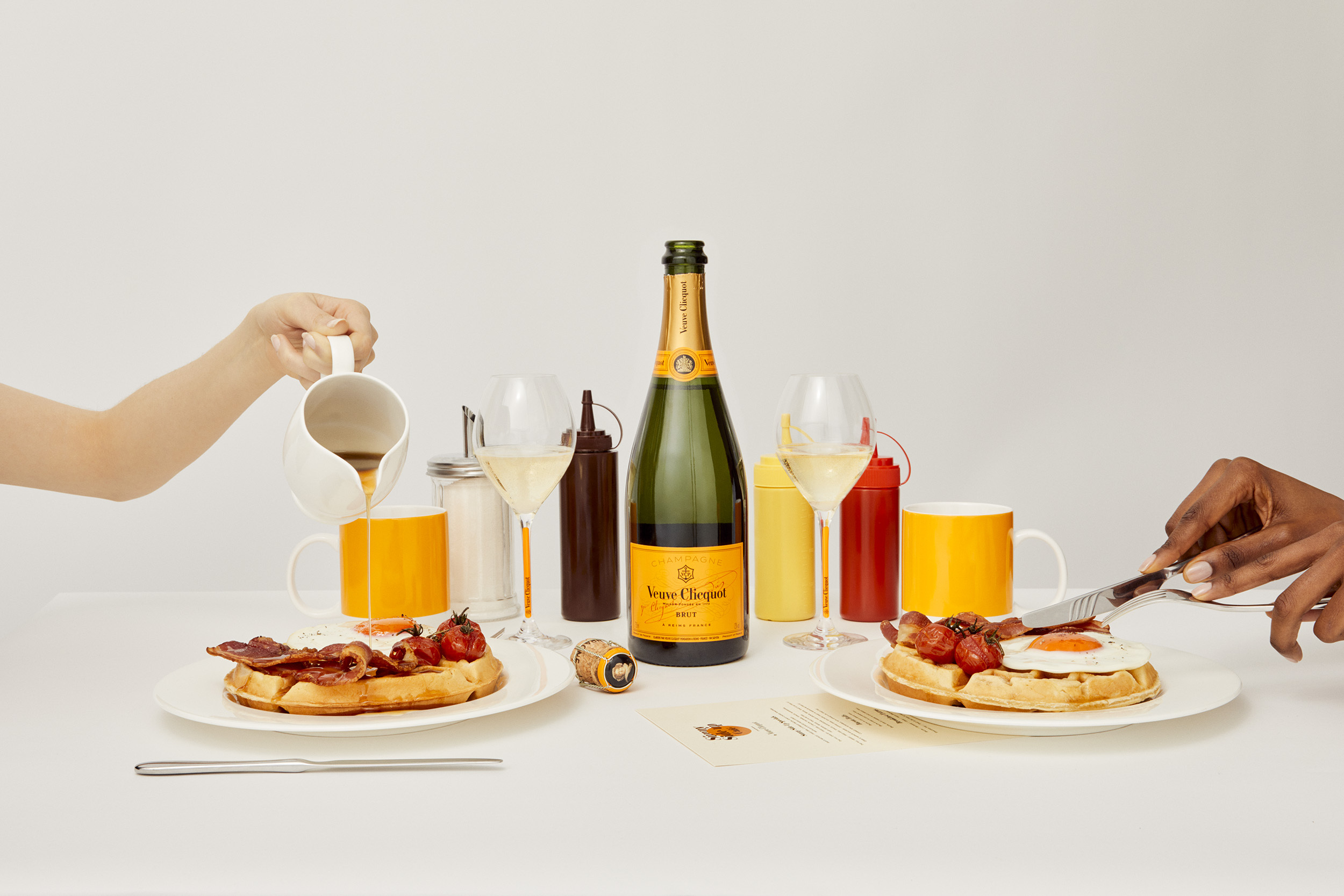 Veuve Clicquot Champagne launches pop-up café in Soho to celebrate 250th anniversary