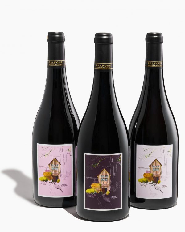 Acclaimed British artist conjures up new labels for Balfour wines