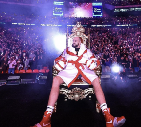 On Tyson Fury, beer, and Wembley Stadium