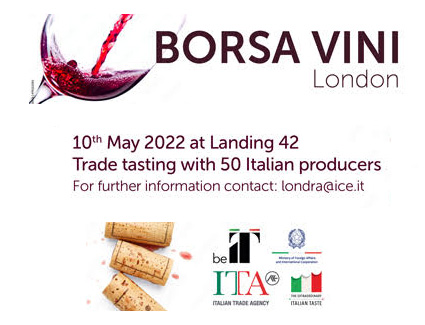 Borsa Vini London – Italian Trade Tasting
