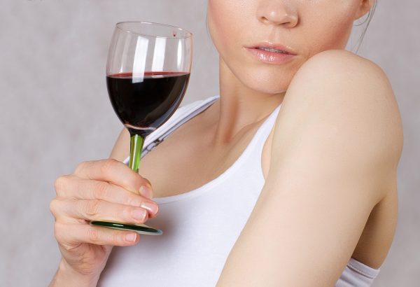 Can drinking red wine give you younger-looking clearer skin?