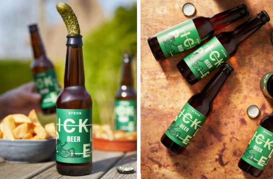 Byron burger launches pickle-flavoured beer