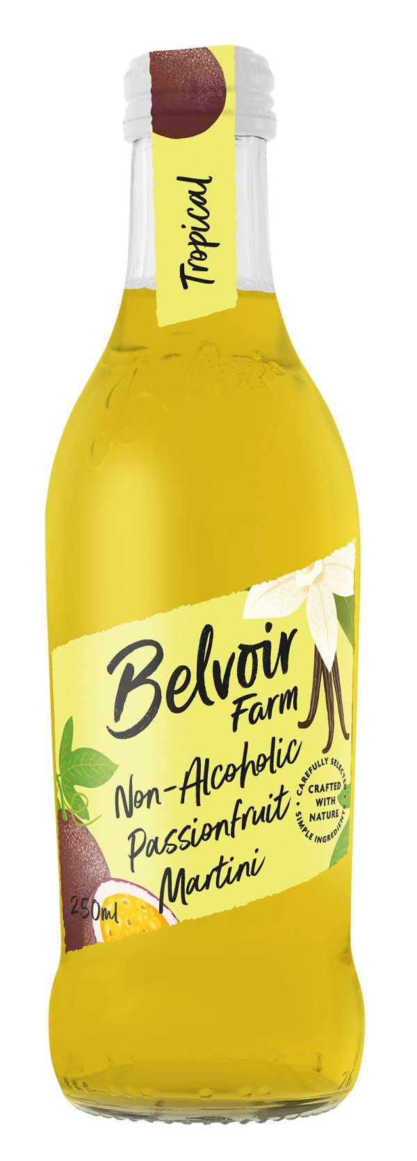 Belvoir Farm introduces its alcohol-free passion fruit martini to bars