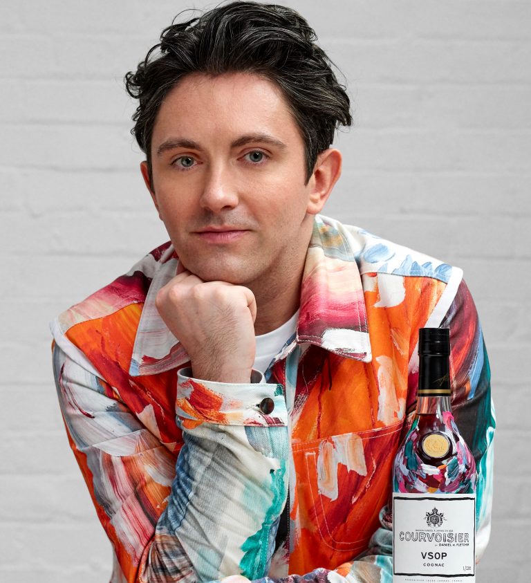 Courvoisier Cognac collaborates with fashion designer Daniel w. Fletcher