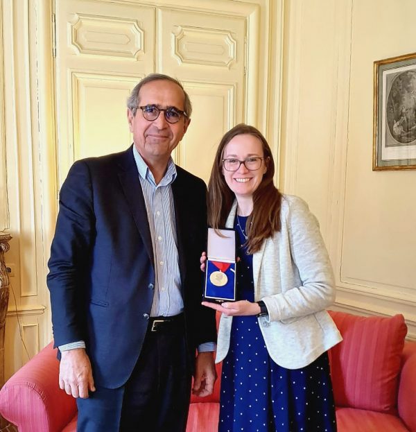 Champagne Bollinger welcomes 2019 medal winner to visit house in Aÿ