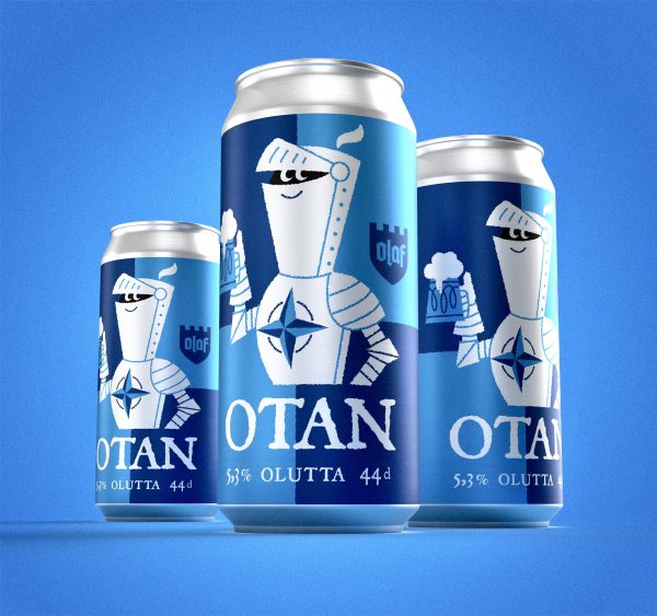 NATO-themed lager launched as Finland votes to join alliance