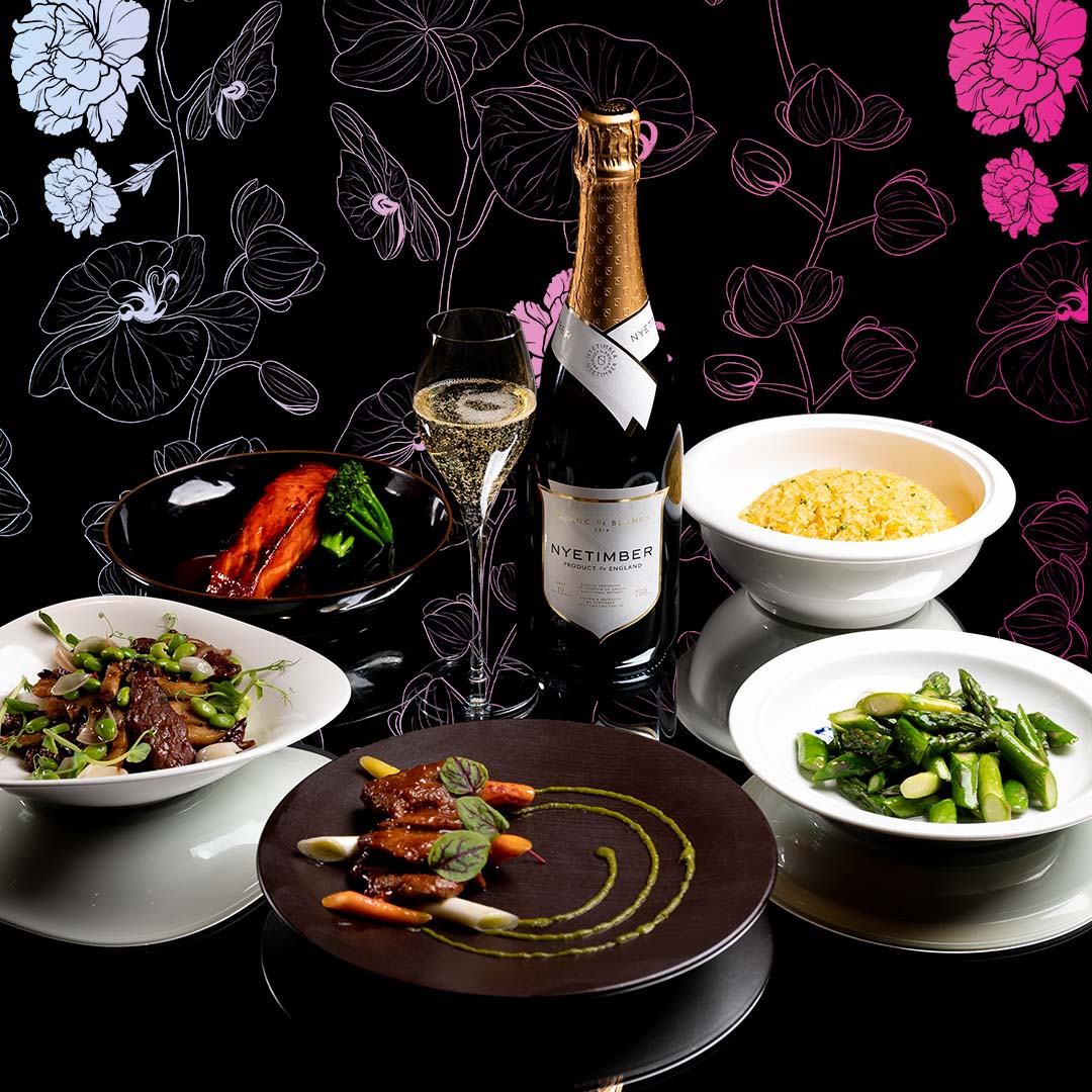 Nyetimber English wine partners with Michelin-starred restaurant Hakkasan