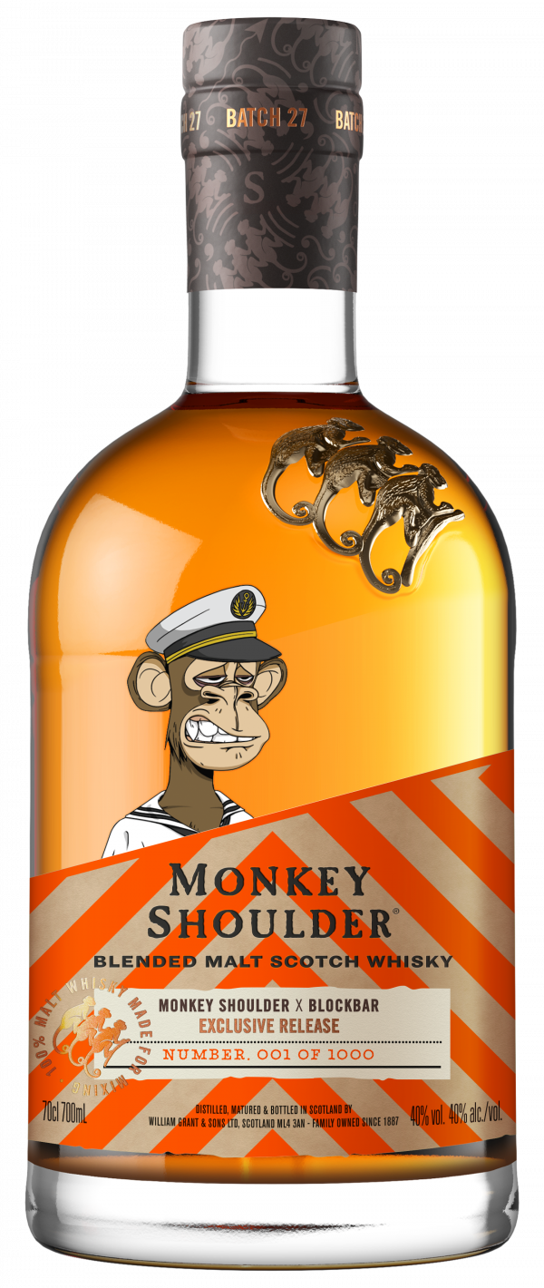 Monkey Shoulder whisky joins NFT marketplace