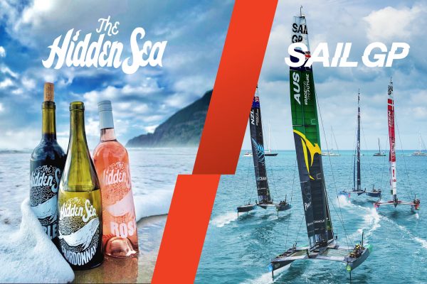 The Hidden Sea wine partners with SailGP to clean up the ocean