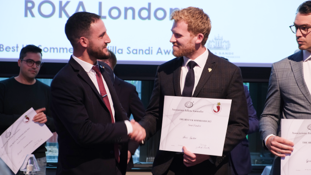 Winner of Best UK Sommelier Award announced 