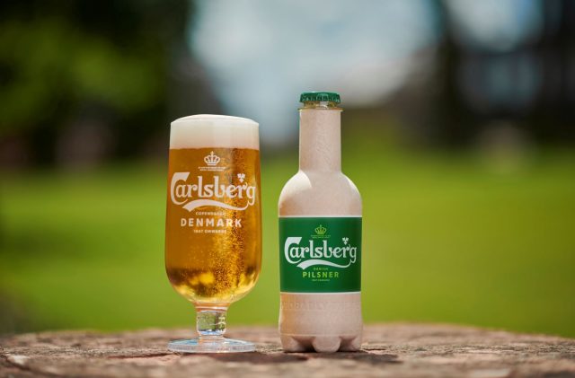 Carlsberg scraps glass beer bottles in new trial