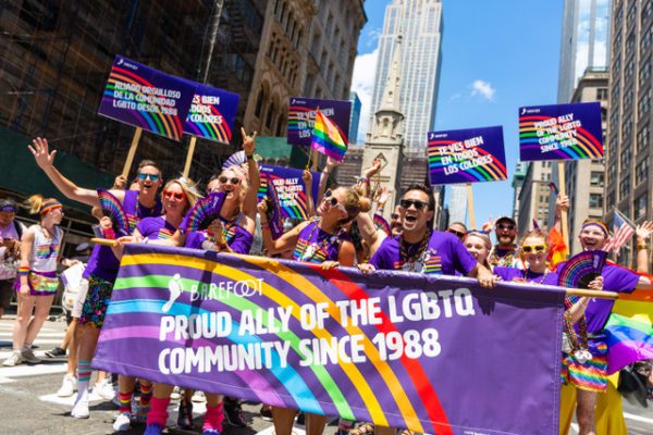 Barefoot Wine stands proud