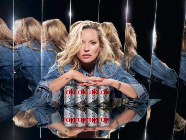 Highly-collectable Kate Moss packaging debuts with Diet Coke