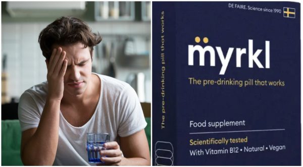 A £1 pill that claims to prevent hangovers is now on sale in the UK