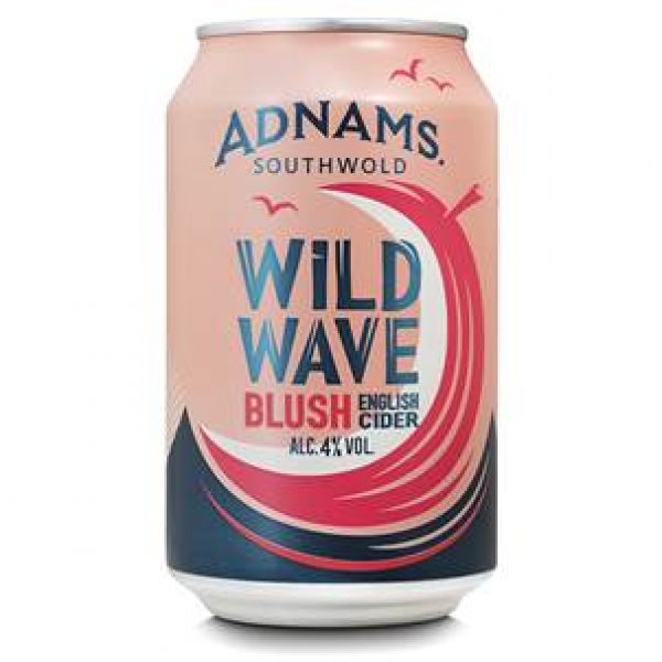 Adnams launches new blush cider to Wild Wave range