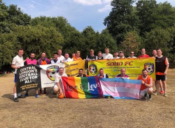 Liberty Wines sponsors LGBTQ+ football team