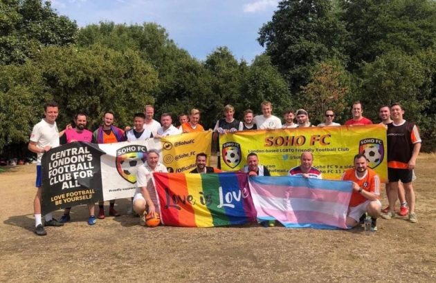 Liberty Wines sponsors LGBTQ+ football team