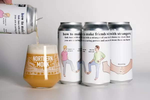 Northern Monk teams up with meme artist on beer can design