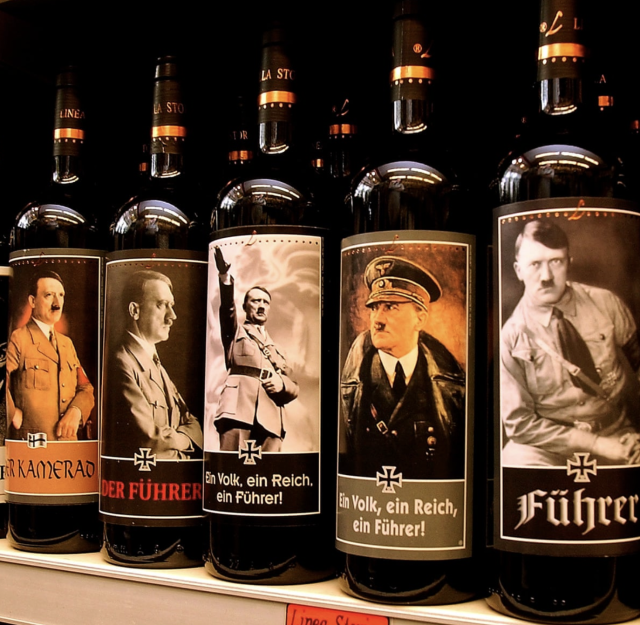 Hitler-themed wines on supermarket shelves