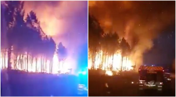 New wildfires rage in southwestern France