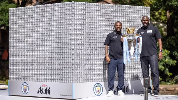 Asahi becomes official beer of Manchester City