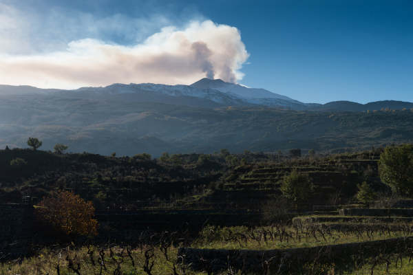 Map of Etna DOC redrawn to include nine new territories