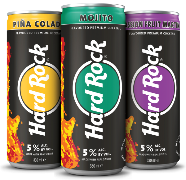Hard Rock canned cocktails come to the UK