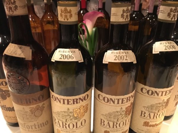 A vertical tasting of nearly 70 years of Monfortino Barolos