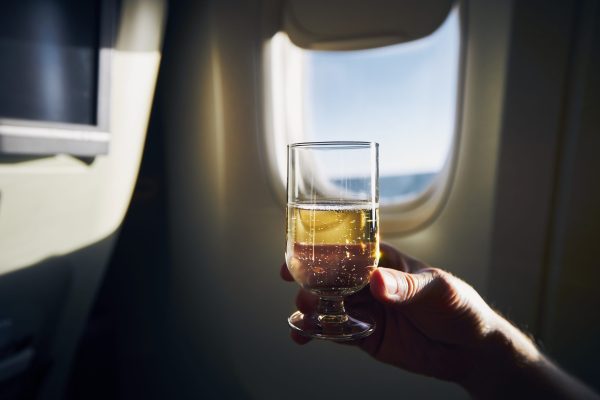Flight diverted after elderly woman attacks staff over lack of free Champagne