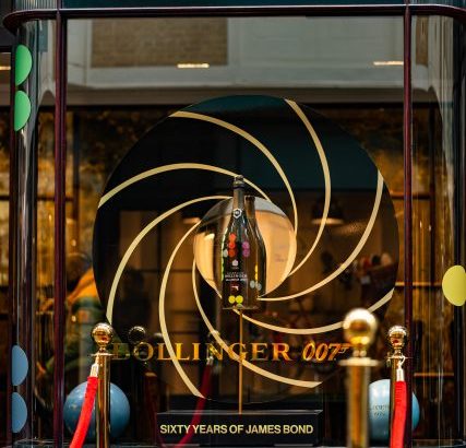 Bollinger unveils bar installation to mark 60 years of James Bond