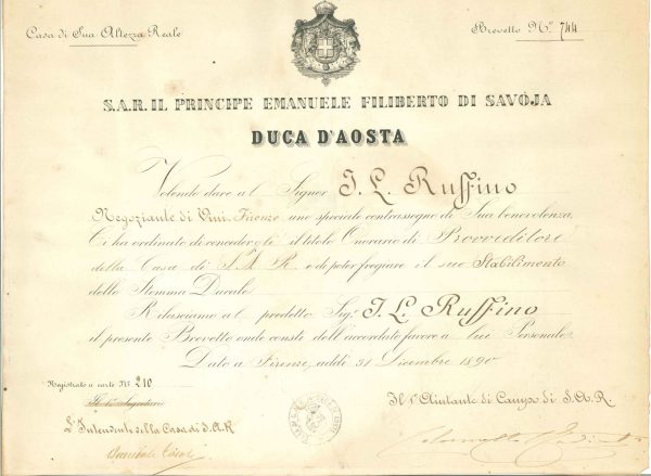 Ruffino Riserva Ducale Oro: ‘a glorious past is an opportunity not a constraint!’