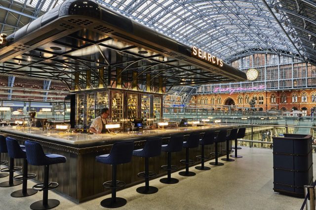 St Pancras Champagne Bar by Searcys reopens following major refurbishment