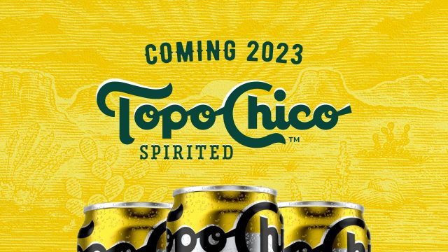 Topo Chico canned cocktails