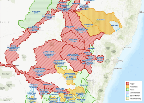 Major flooding in south-east Australia threatens wine production