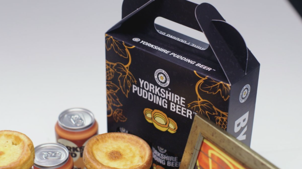 Aldi is selling a Yorkshire pudding beer this Christmas