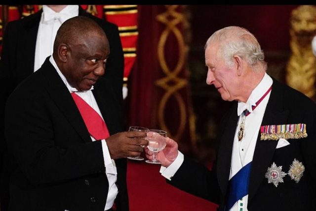 All the wines served at King Charles' first State Banquet