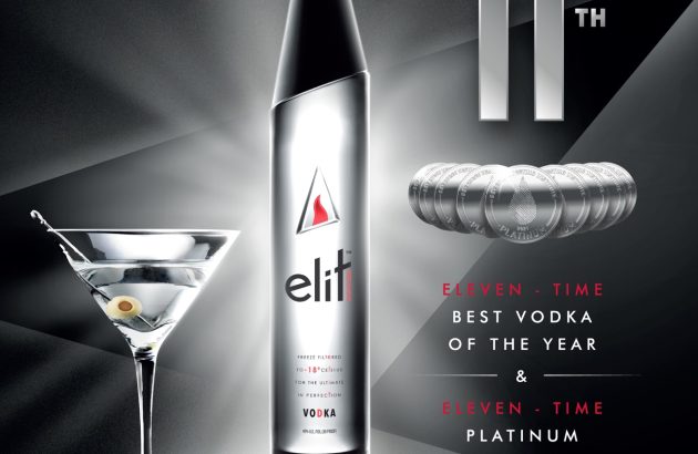 elit vodka wins ‘Best Vodka of the Year’ at Beverage Tasting Institute Awards