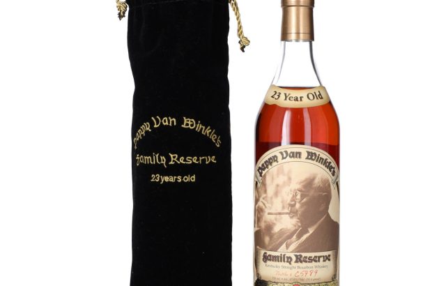 Bottle of 23-year-old Pappy Van Winkle Bourbon sells for 17 times the pre-sale estimate
