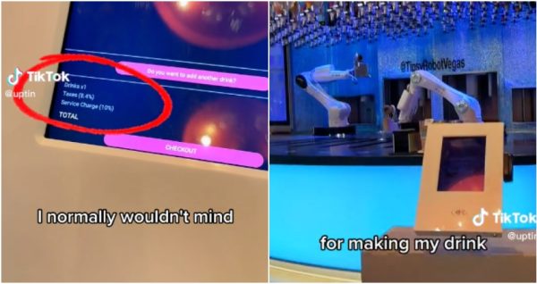 Should you tip a robot bartender?