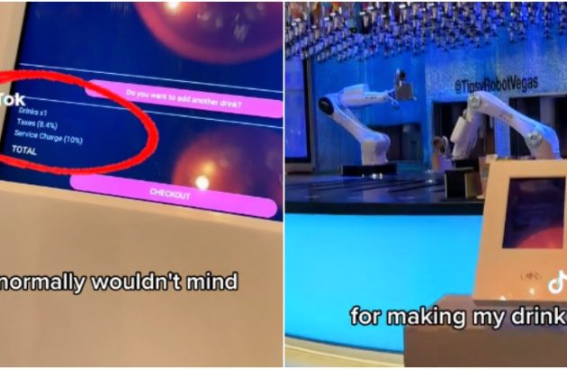 Should you tip a robot bartender?