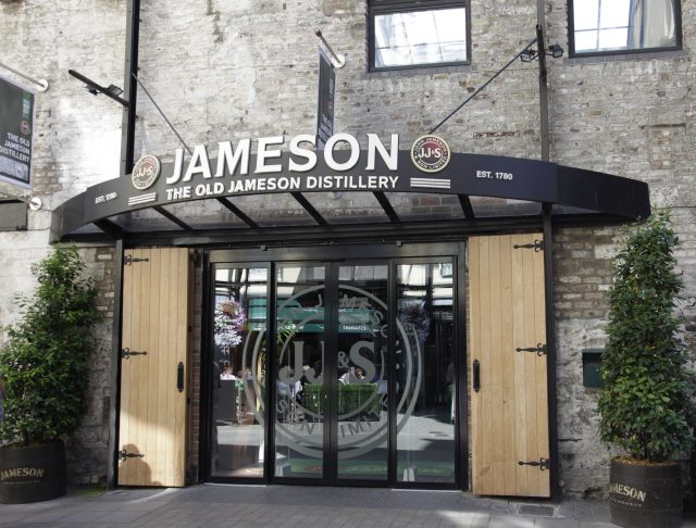 Whiskey tourism Ireland - the Jameson Distillery vision centre