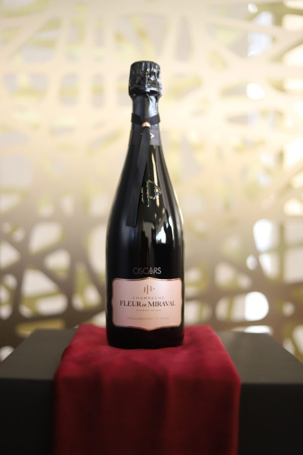 Brad Pitt’s pink Champagne, Fleur de Miraval, to be served at the 95th Oscars