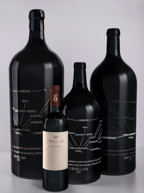 Ornellaia unveils 2020 vintage and picks American artist for special edition bottles