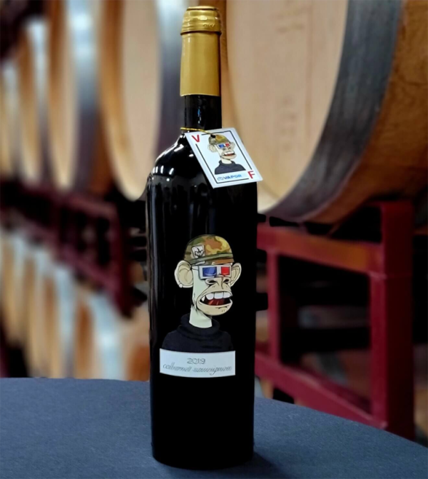 Blind Horse Winery releases its first NFT-labelled wine