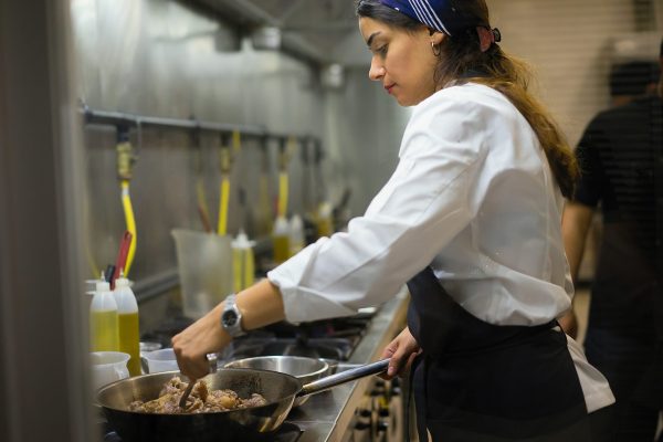 How can hospitality’s gender imbalance be addressed?