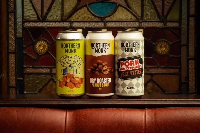 Northern Monk releases trio of beers inspired by the UK's favourite pub snacks
