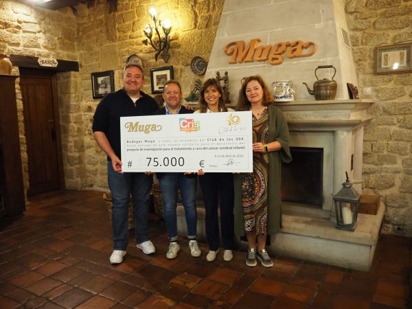 Bodegas Muga donates €75,000 to fund brain cancer research
