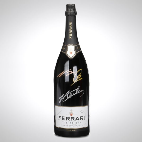 Ferrari Trento auctions off F1 podium bottles for charity
