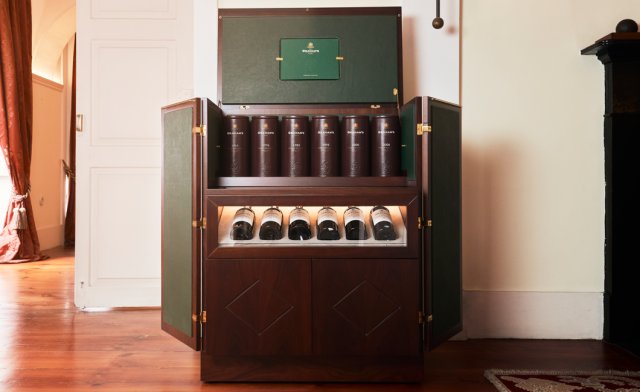 The Graham's Port Bicentenary Collection cabinet.