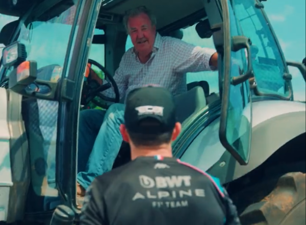 Jeremy Clarkson delivers 1,000 beers to F1 team